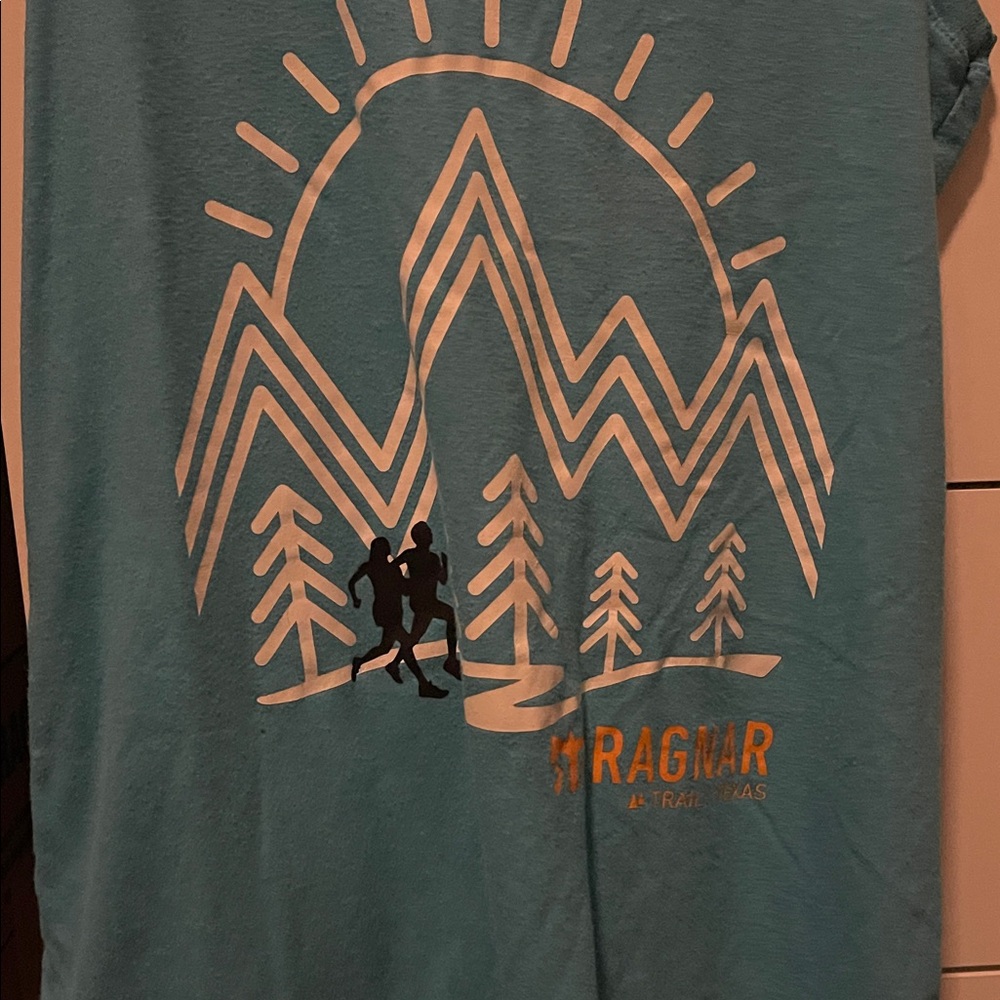 Ragnar Teal Graphic Tank Top